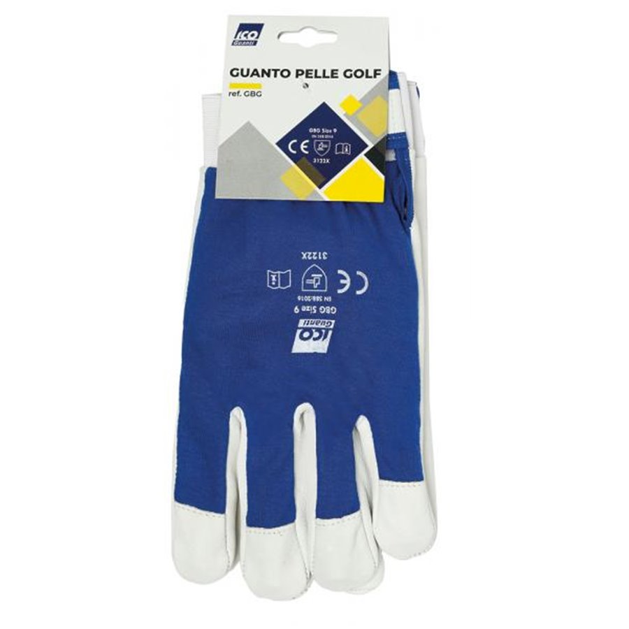 Coppia guanti pelle golf taglia XL/9