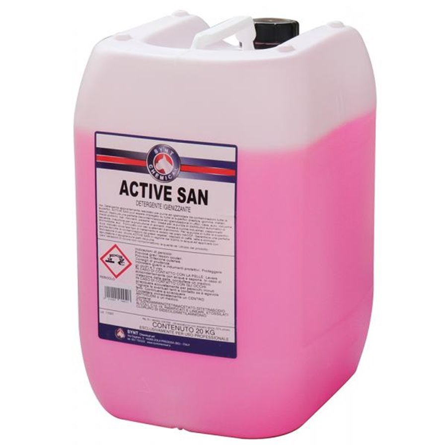 Tanica 20 kg Active San detergente igienizzante
