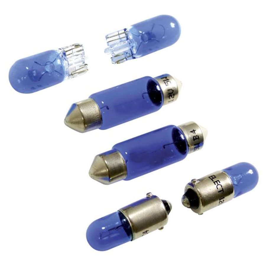Kit 6 lampadine blu da interno