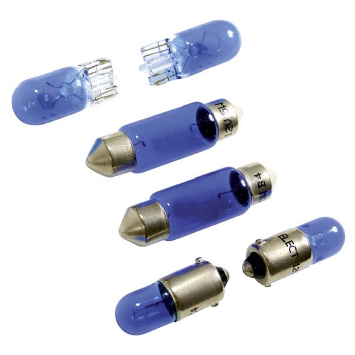 Kit 6 lampadine blu da interno
