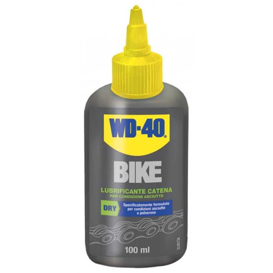 Conf. 12 pz Bike lubrificante catena per condizioni asciutte 100 mL