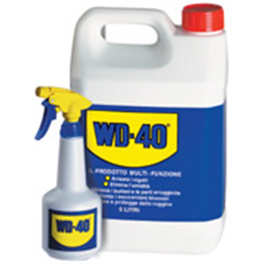 Tanica WD-40 5 lt con dosatore spray vuoto