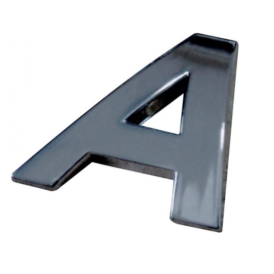Lettera tridimensionale adesiva "A"