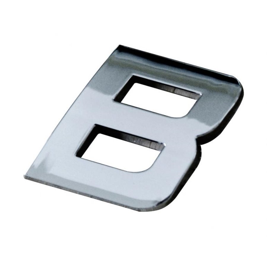 Lettera tridimensionale adesiva "B"