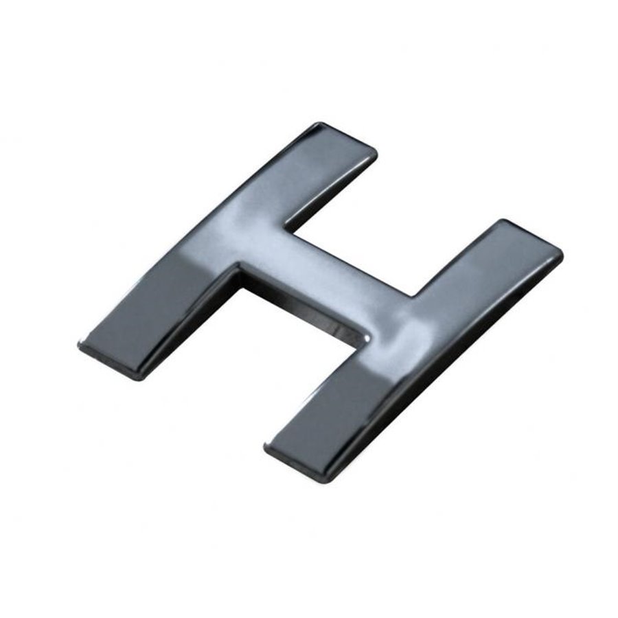 Lettera tridimensionale adesiva "H"
