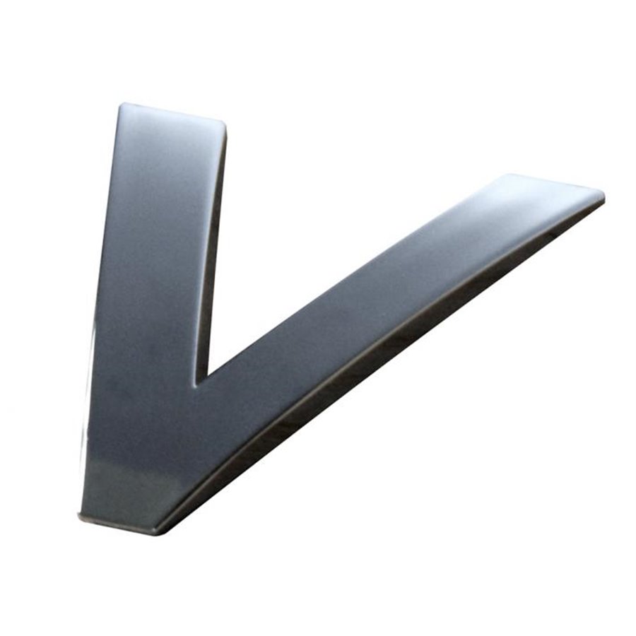 Lettera tridimensionale adesiva "V"