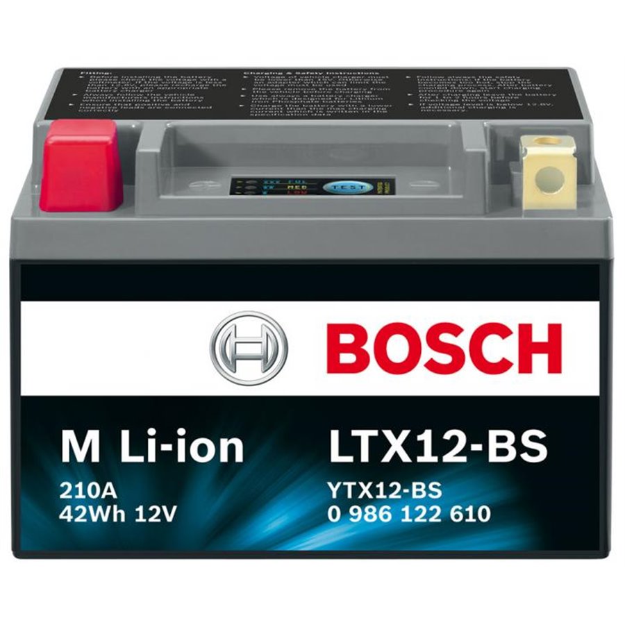 Batteria moto Li-ion LTX12-BS 12V 3,5Ah