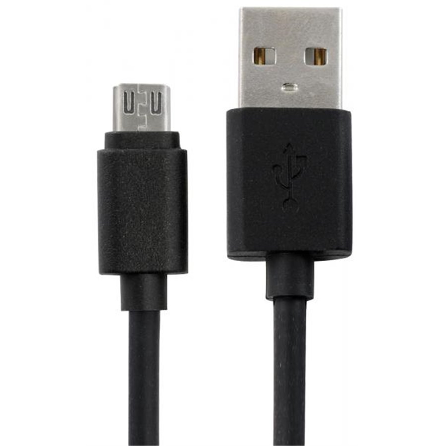 Conf. 5 pz cavo micro USB 2 m nero