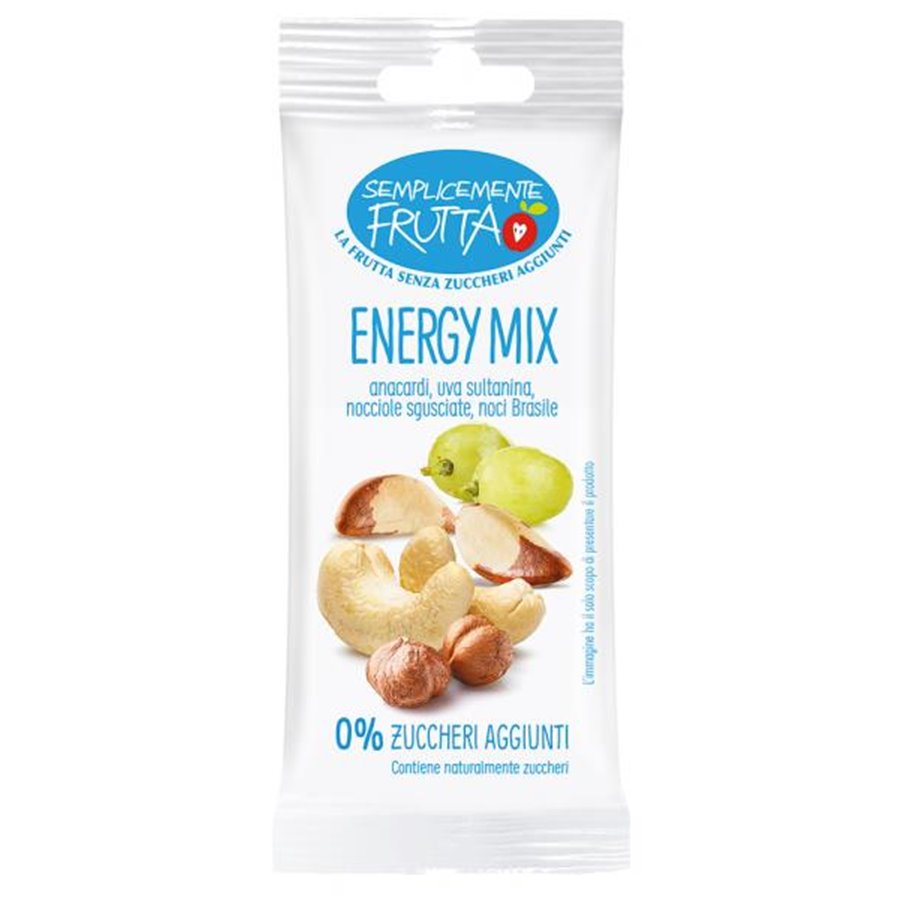 Conf. 12 buste Semplicemente Frutta Energy Mix 30 g