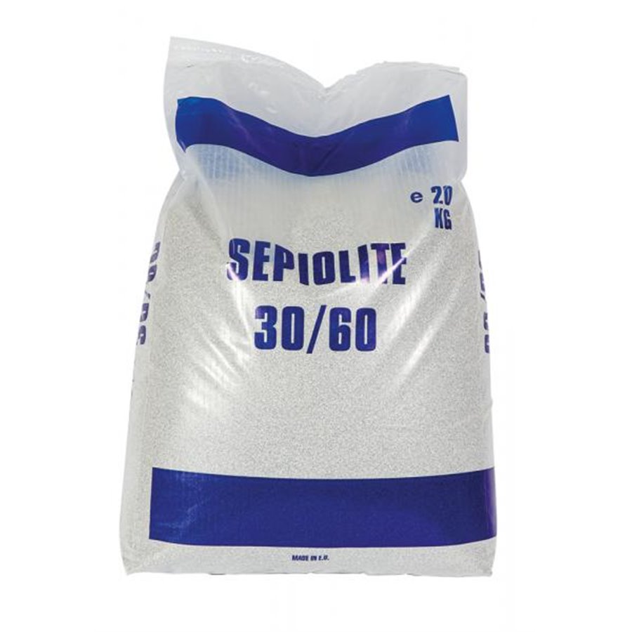 Sepiolite granulometria 30/60 sacco 20 kg