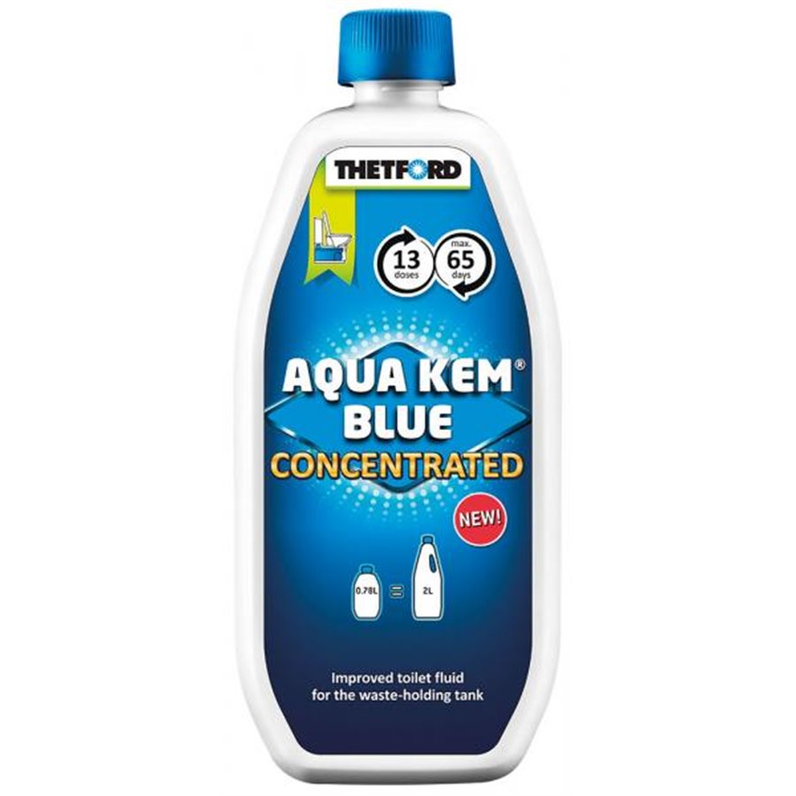 Conf. 12 pz Aqua Kem Blue concentrato neutro 780 ml