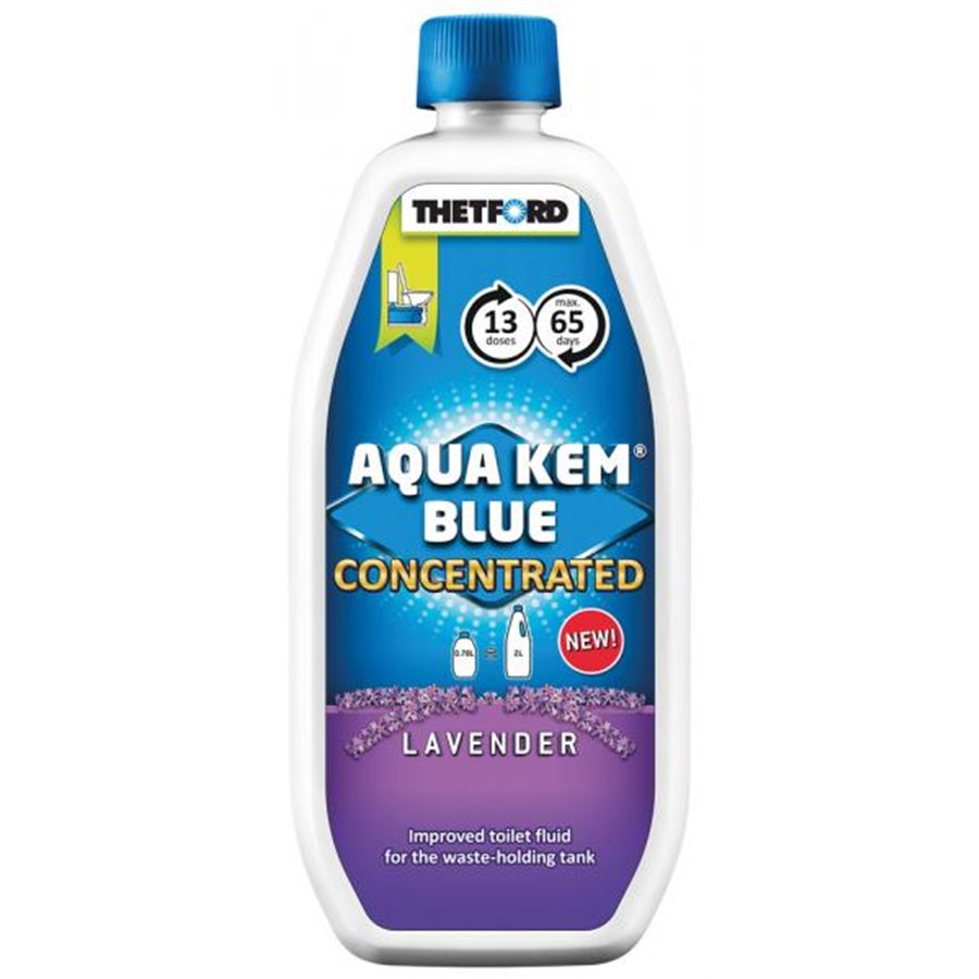 Conf. 12 pz Aqua Kem Blue concentrato lavanda 780 ml