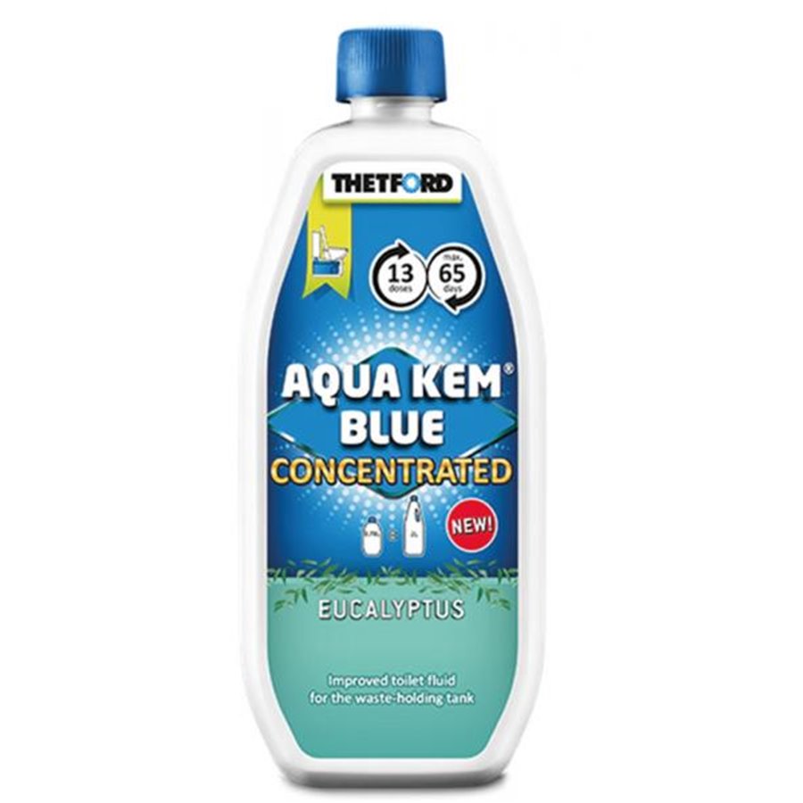 Conf. 12 pz Aqua Kem Blue concentrato eucalipto 780 ml