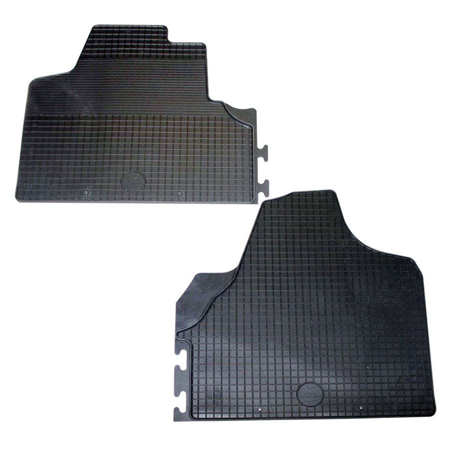 Tappeti gomma anteriori CITROEN Jumpy 07˃16 - FIAT Scudo 07˃16 - PEUGEOT Expert 07˃16