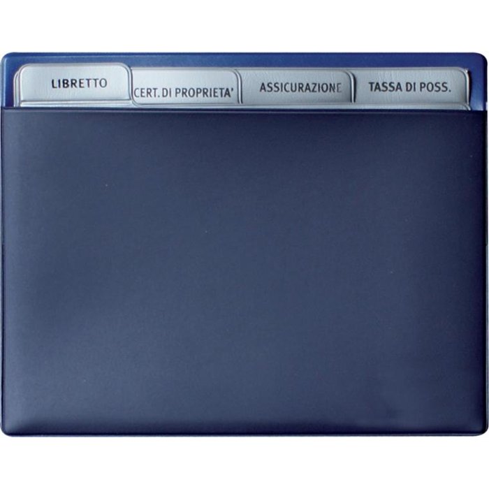 Custodia documenti a scomparti