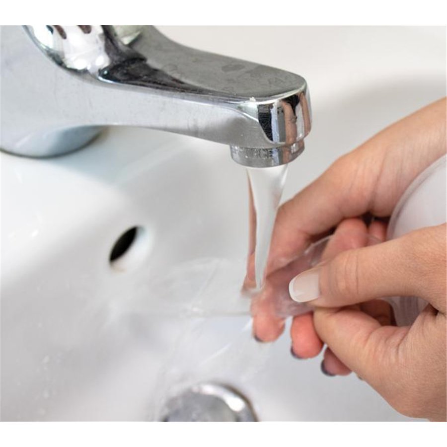 Nastro biadesivo in gel trasparente 1 m x 30 mm