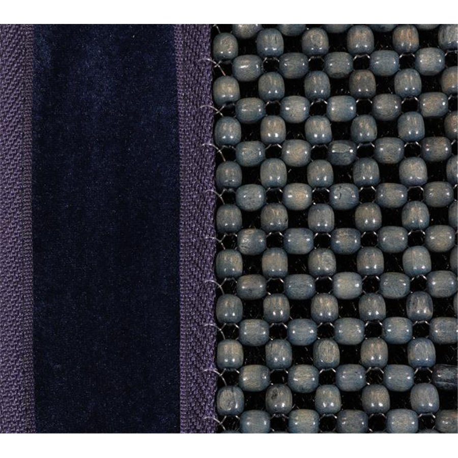 Coprisedile anteriore universale Velour blu