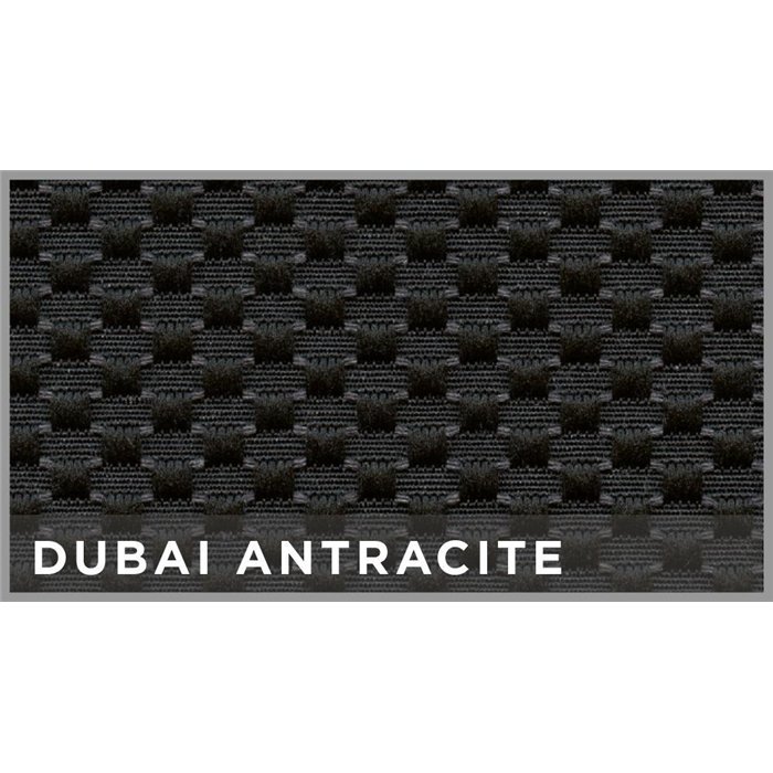 Coprisedile anteriore universale Fisiocomfort tess. Dubai antracite