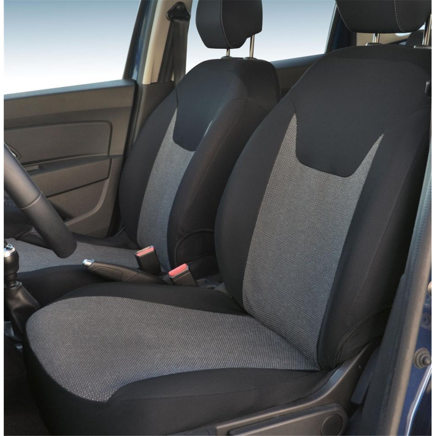 Coprisedili anteriori personalizzati JEEP Renegade 14˃/Compass 17˃, DACIA Duster 10˃/Sandero 20˃/Jogger 21˃ tess. millepunti ant