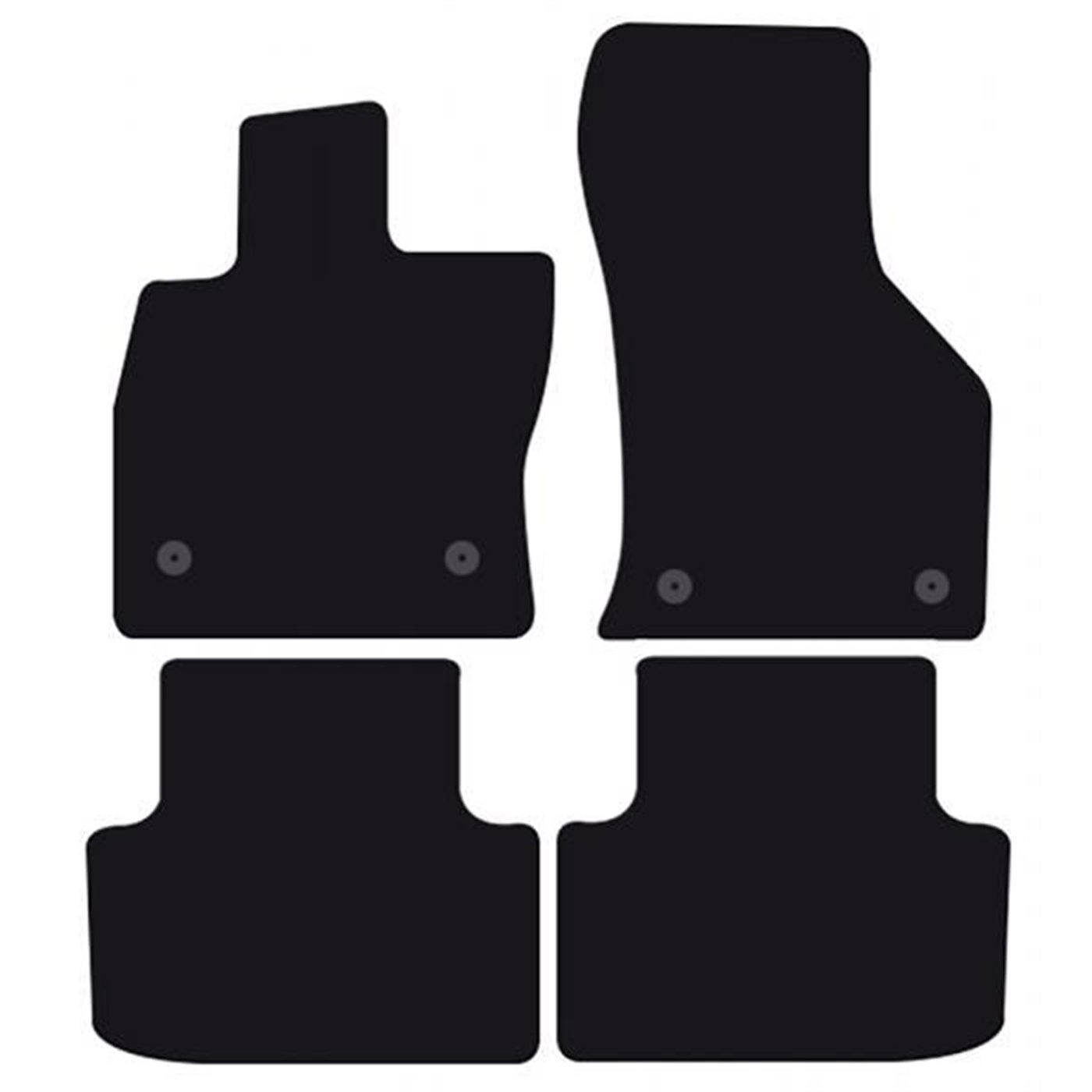 Tappeti moquette Tailor CUPRA Formentor 20˃ - SKODA Octavia IV 5p. e SW 20˃ (no ibrida)