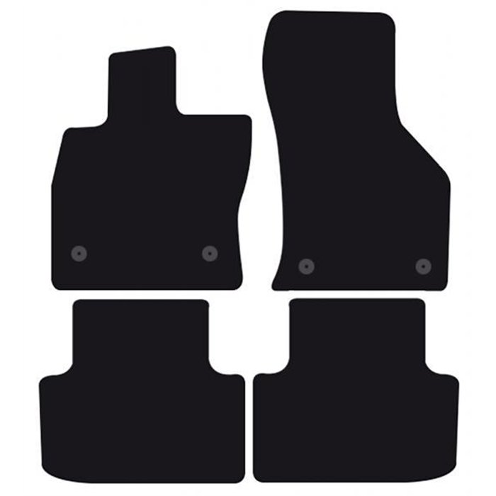 Tappeti moquette Tailor CUPRA Formentor 20˃ - SKODA Octavia IV 5p. e SW 20˃ (no ibrida)