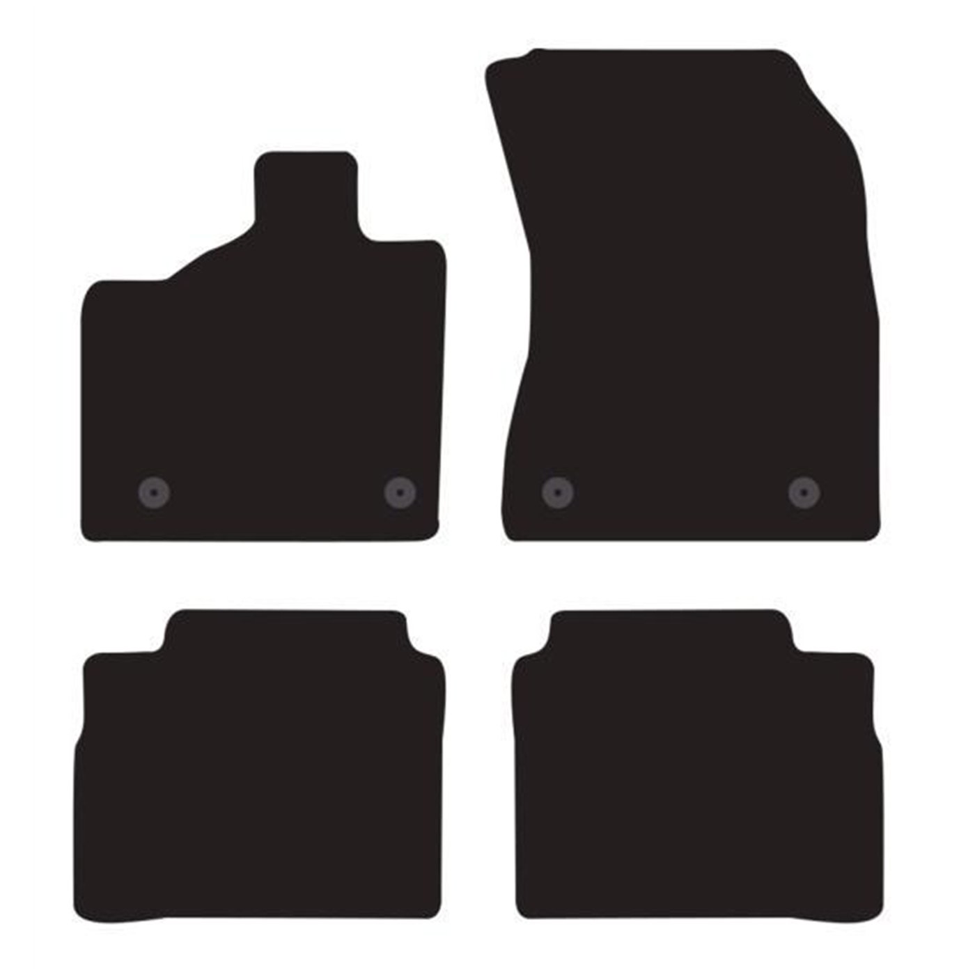 Tappeti moquette Tailor NISSAN X-Trail 22˃ 5 posti (ibrida full)