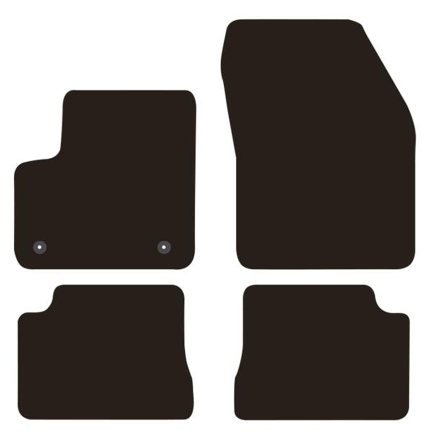Tappeti moquette Tailor ALFA ROMEO Junior 24˃ - FIAT 600 23˃ - JEEP Avenger 22˃ (elettriche)