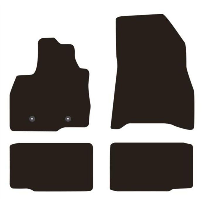 Tappeti moquette Tailor DACIA Duster III 24˃ (ibrida mild)