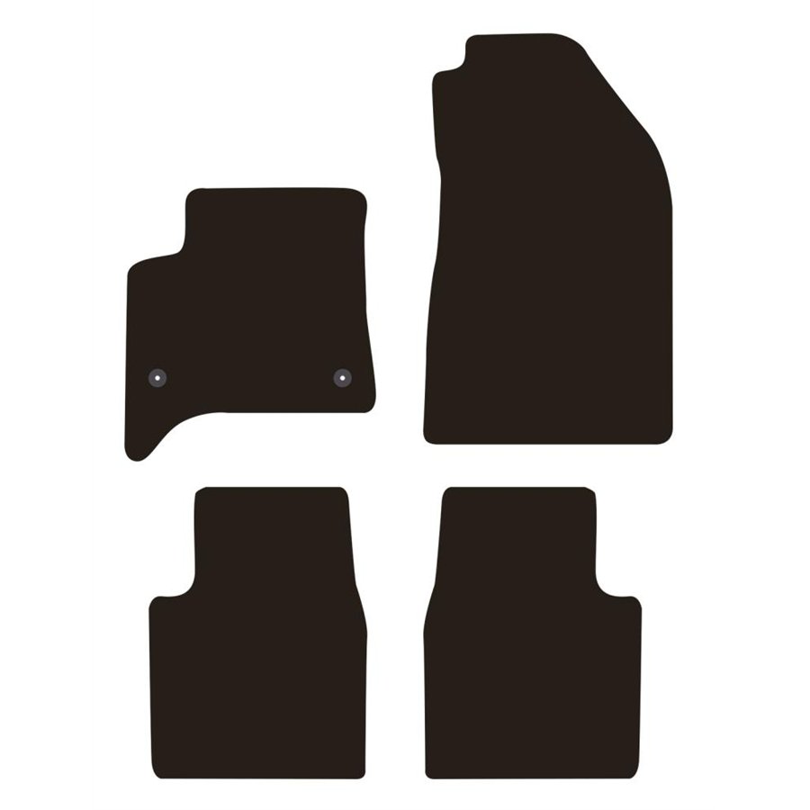 Tappeti moquette Tailor CITROEN C3 Aircross 24˃ / OPEL Frontera 24˃ (ibride mild)