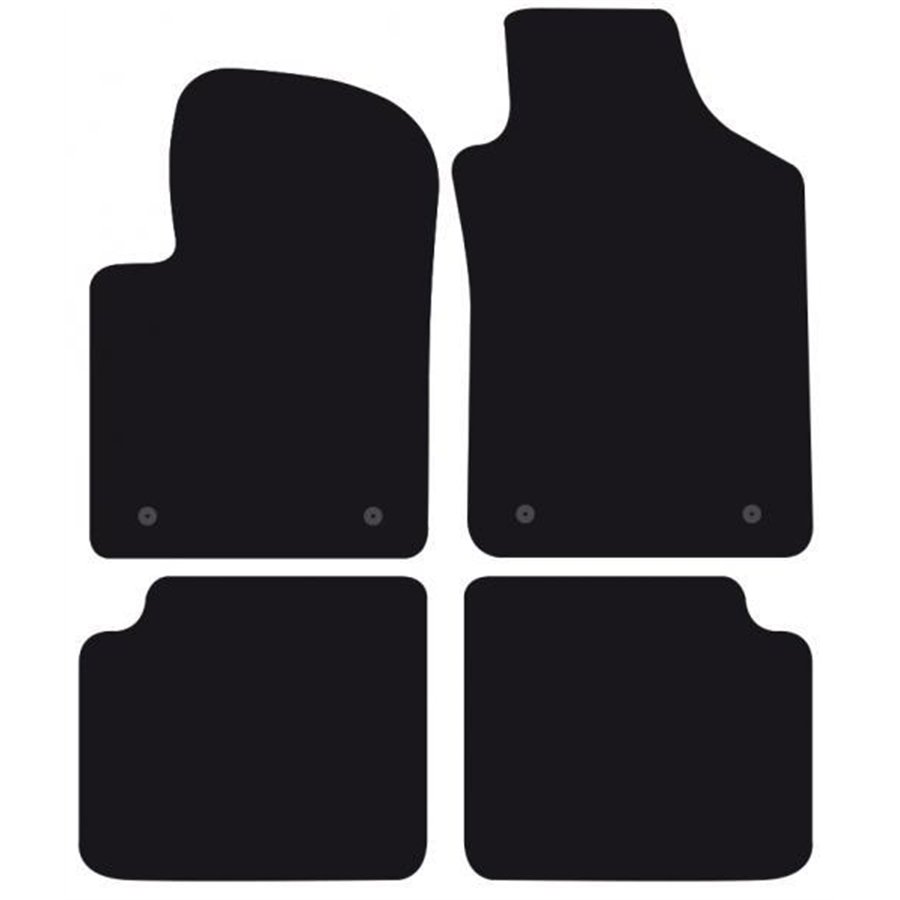 Tappeti moquette Tailor ABARTH 500 08˃,  500C 10˃ - FIAT 500 07˃, 500C  09˃