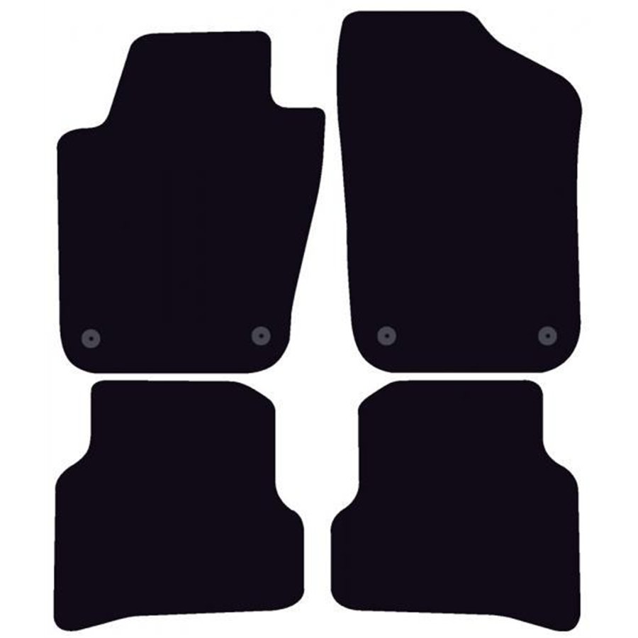 Tappeti moquette Tailor SKODA Fabia 5p. 14˃21 e wagon 14˃18, 18˃ - VOLKSWAGEN Polo 3/5p. 09˃17