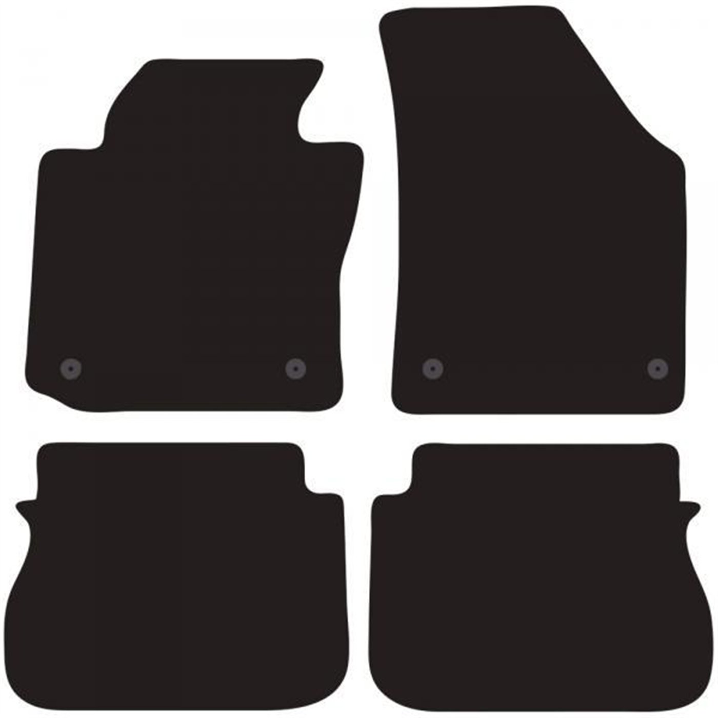 Tappeti moquette Tailor VOLKSWAGEN Caddy 5p. 04˃15˃, Touran 03˃15