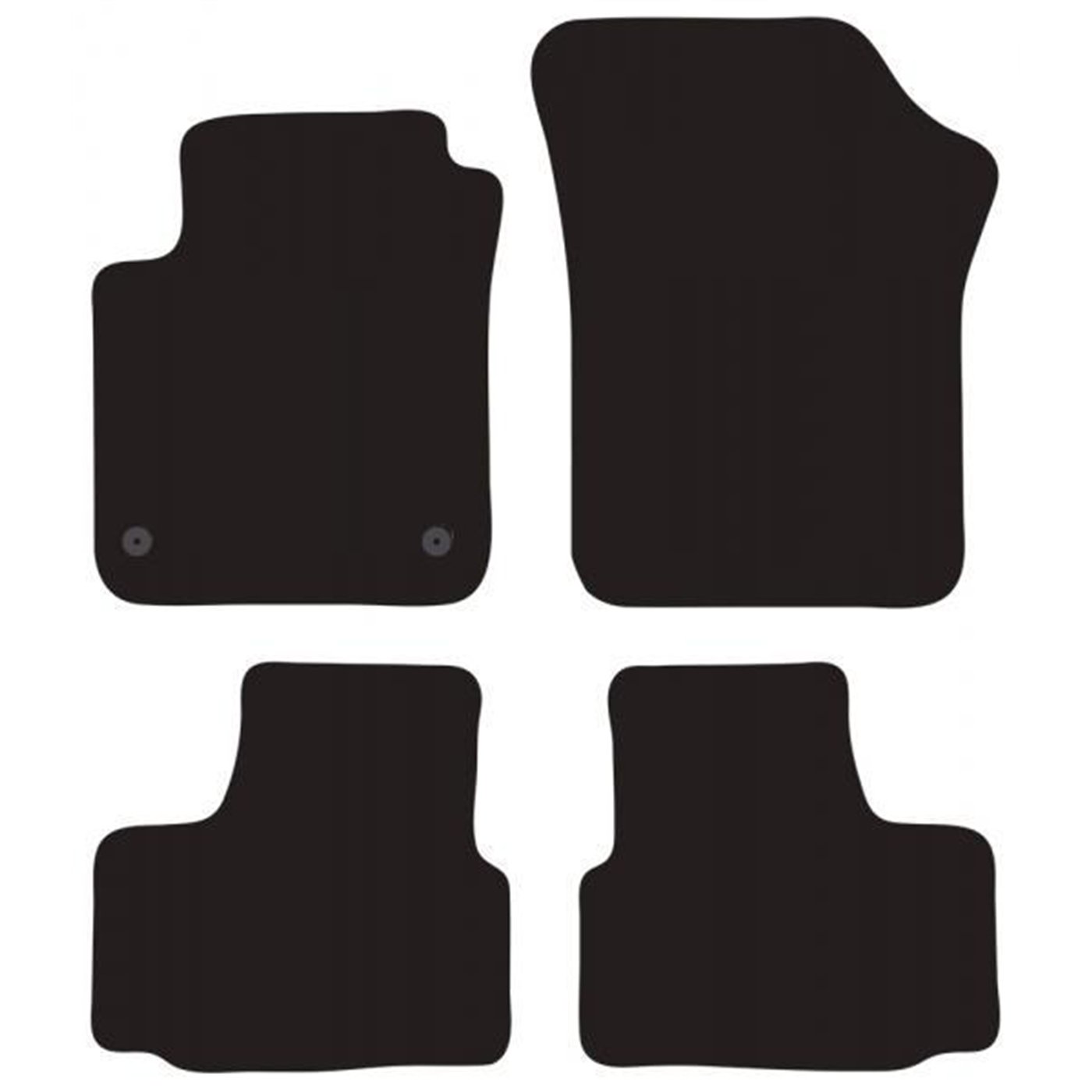 Tappeti moquette Tailor SEAT Mii 11˃ - SKODA Citigo 11˃ - VOLKSWAGEN Up! 11˃16, 16˃ (no elettriche)