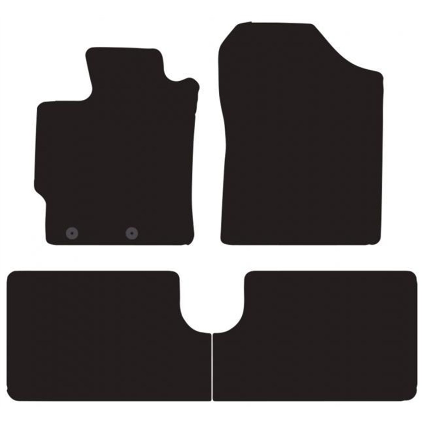 Tappeti moquette Tailor TOYOTA Yaris 3/5p. 11˃20 (no Hybrid)