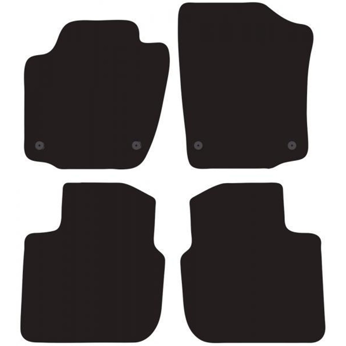 Tappeti moquette Tailor SKODA Rapid 4p. e Spaceback S.W. 12˃17, 17˃