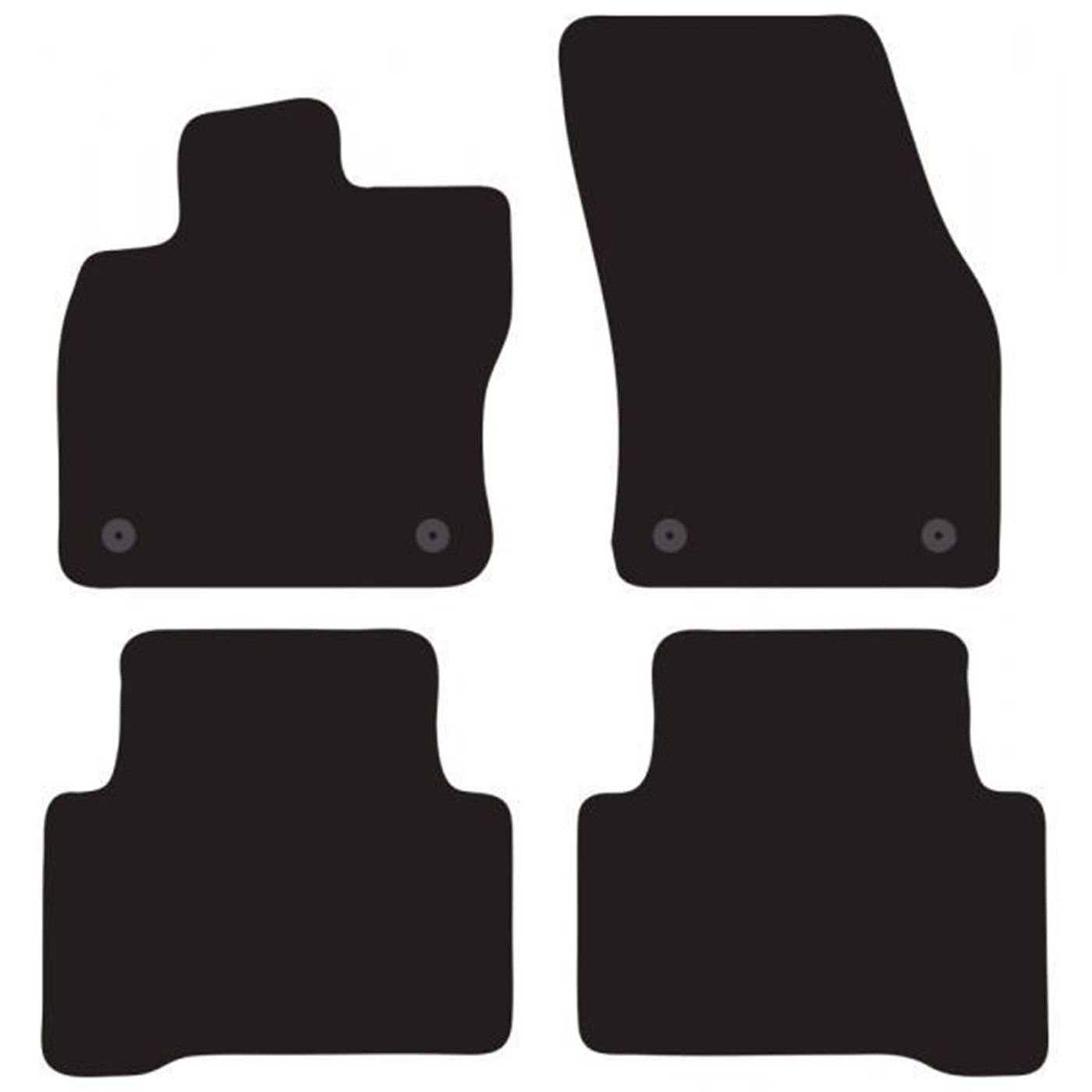 Tappeti moquette Tailor VOLKSWAGEN Touran 15˃