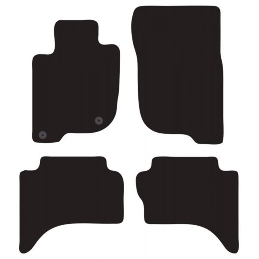 Tappeti moquette Tailor FIAT Fullback 16˃ - MITSUBISHI L200 4p. 15˃19, 19˃