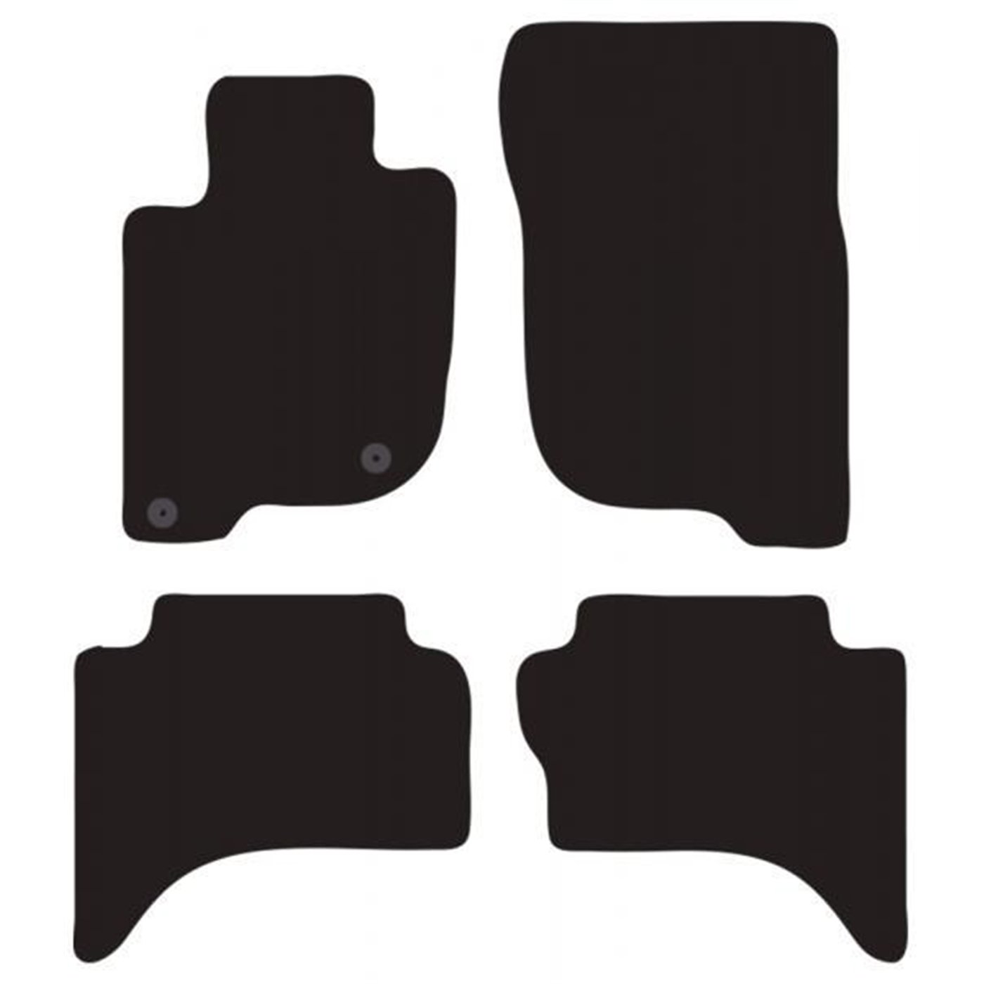 Tappeti moquette Tailor FIAT Fullback 16˃ - MITSUBISHI L200 4p. 15˃19, 19˃