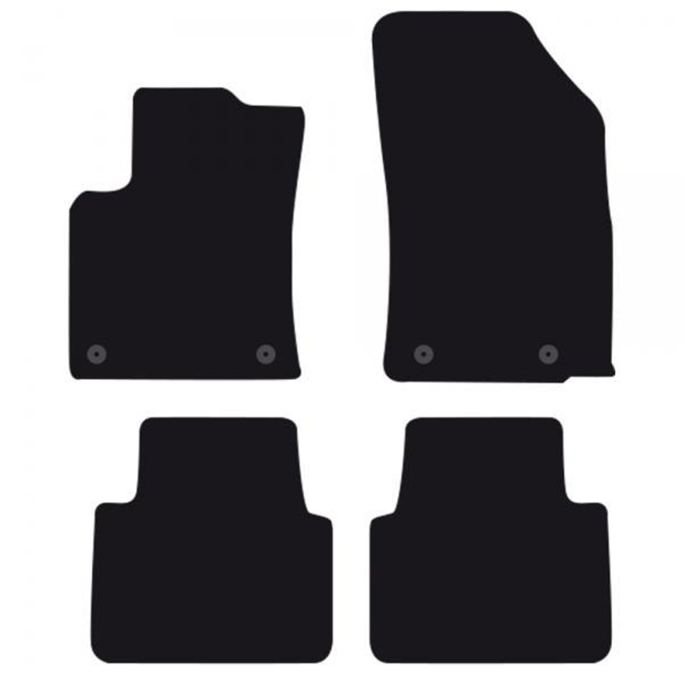 Tappeti moquette Tailor CITROEN C3 Aircross 17˃24 - OPEL Crossland 17˃20, 20˃