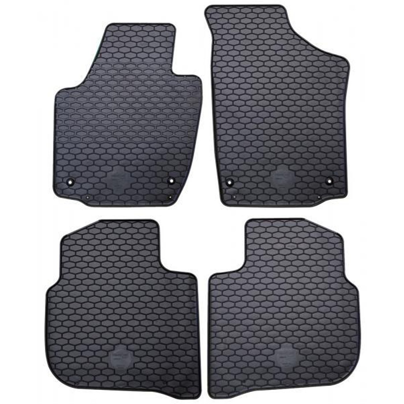 Tappeti gomma SEAT Toledo 12˃ - SKODA Rapid 4p. e Spaceback SW 12˃17, 17˃