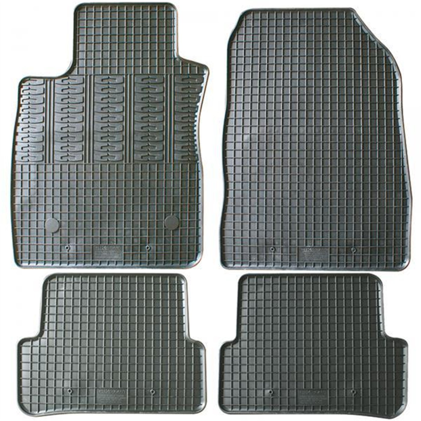 Tappeti gomma RENAULT Captur 13˃19, Clio IV 12˃19 e Sporter SW 13˃