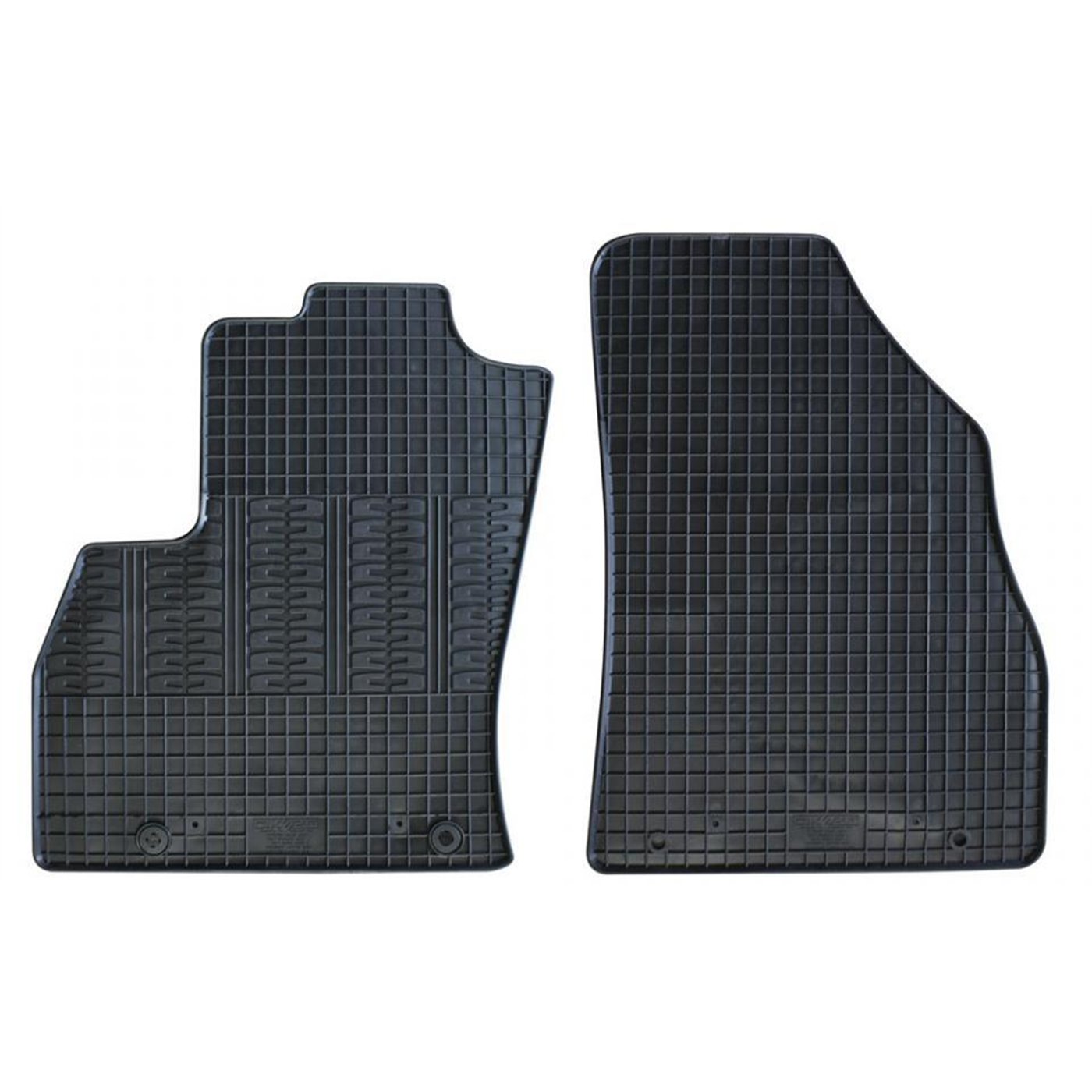 Tappeti gomma CITROEN Nemo van 08˃ - FIAT Fiorino 07˃16, 16˃ - PEUGEOT Bipper van 08˃