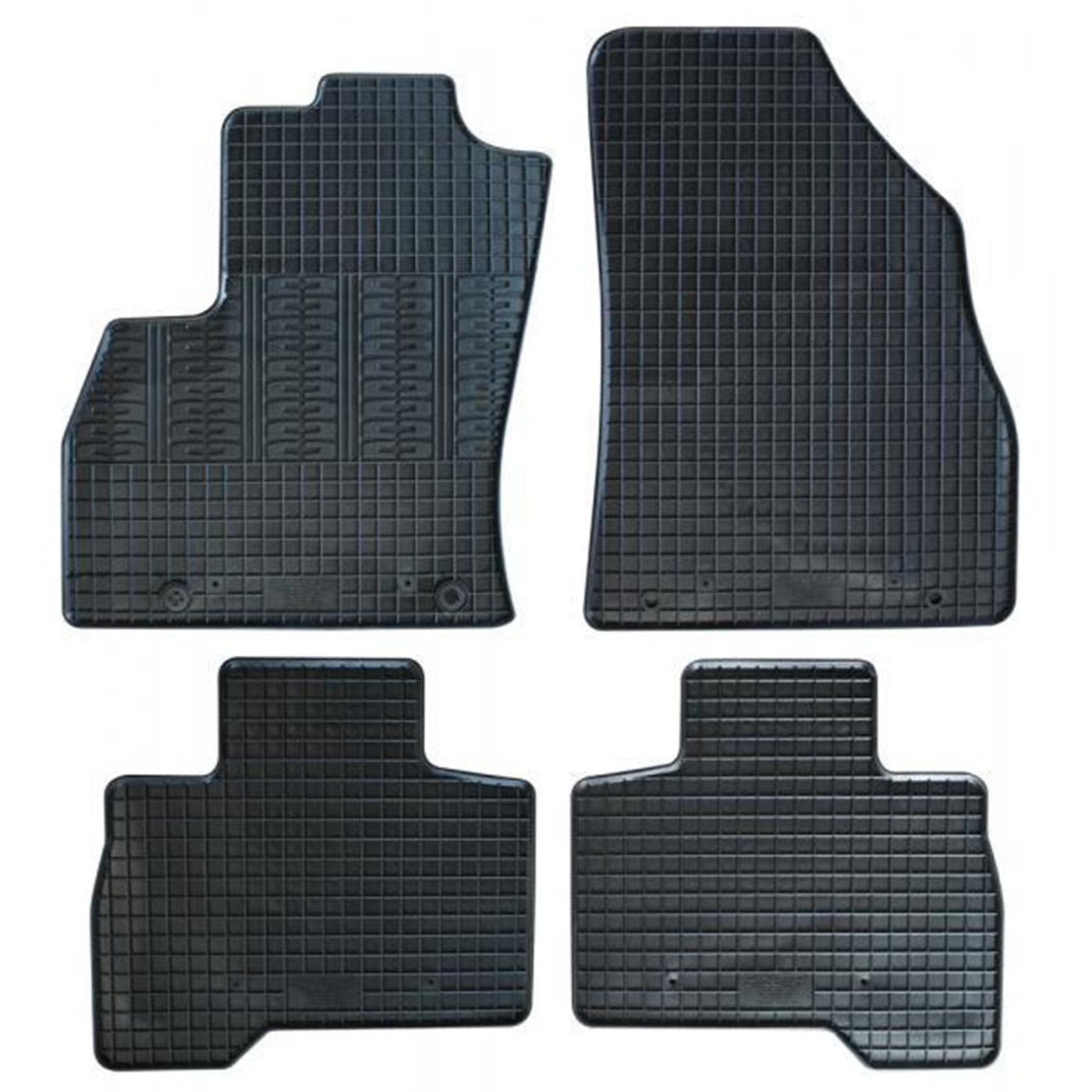 Tappeti gomma CITROEN Nemo Multispace 5p. - FIAT Qubo 08˃16, 16˃ - PEUGEOT Bipper Tepee 08˃