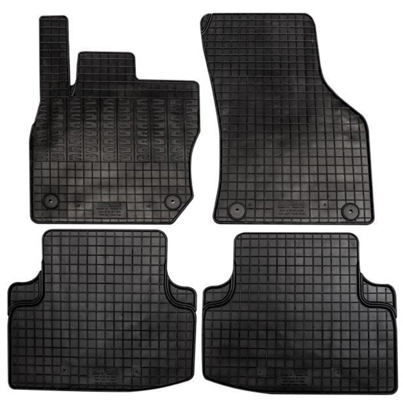 Tappeti gomma AUDI A3 4p. Sedan e 5p. Sportback 20˃ (no ibrida a benzina)