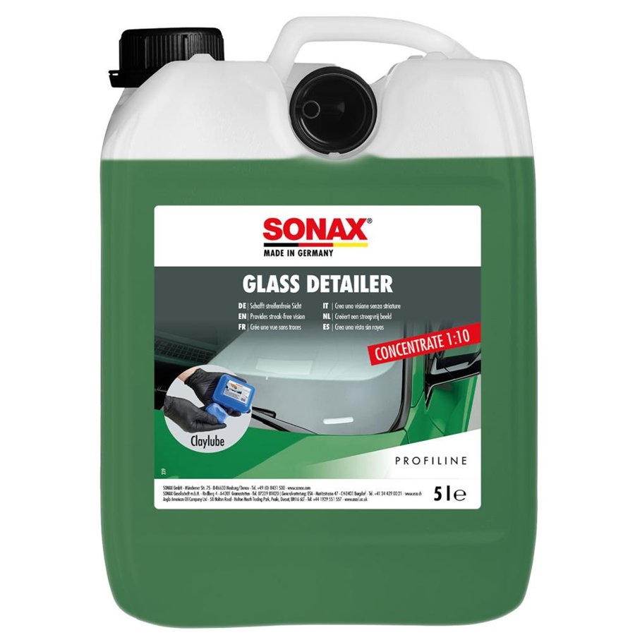 SONAX GLASS DETAILER CONCENTRATO TANICA 5L
