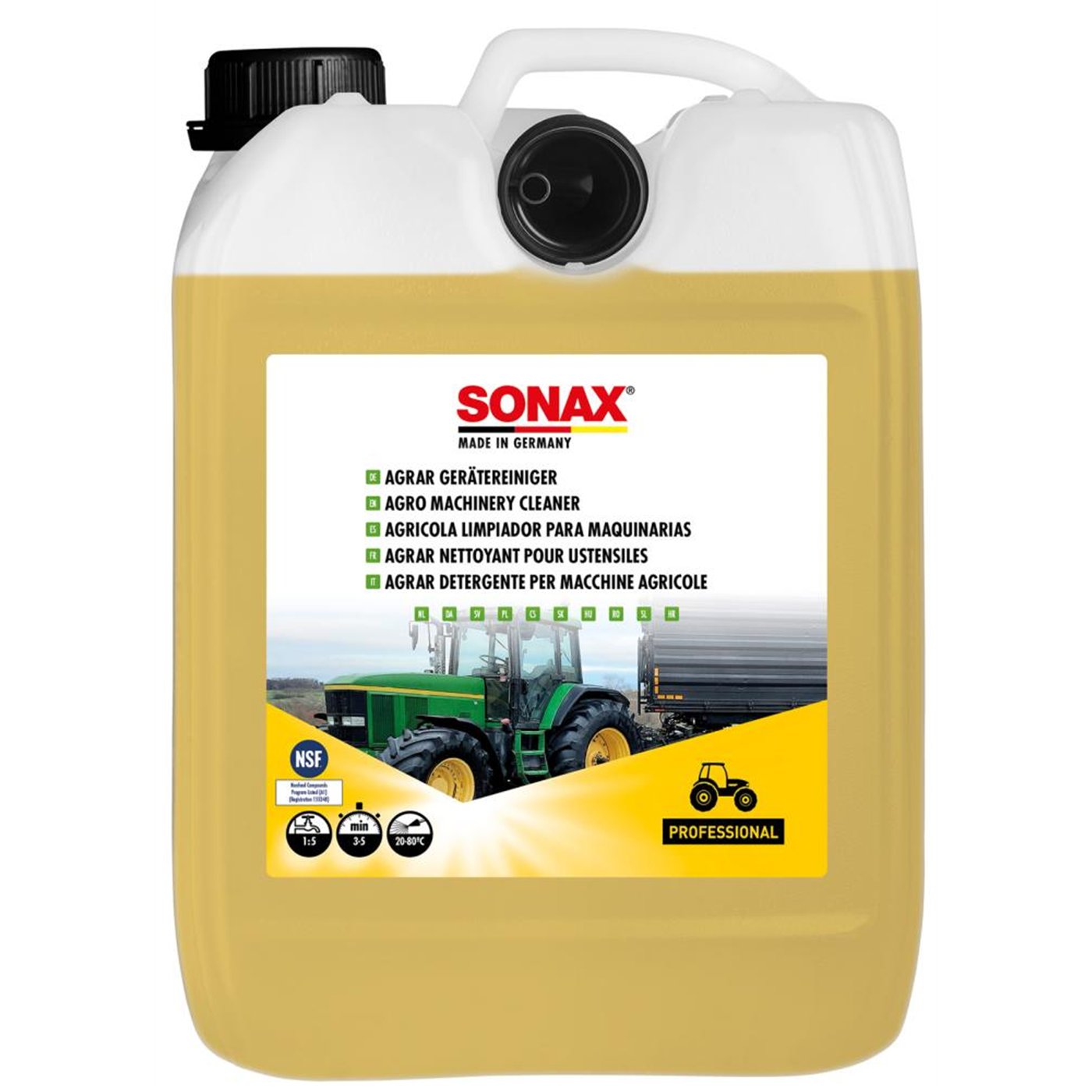 SONAX AGRAR DETERG. X MACCHINE AGRICOLE TANICA 5L