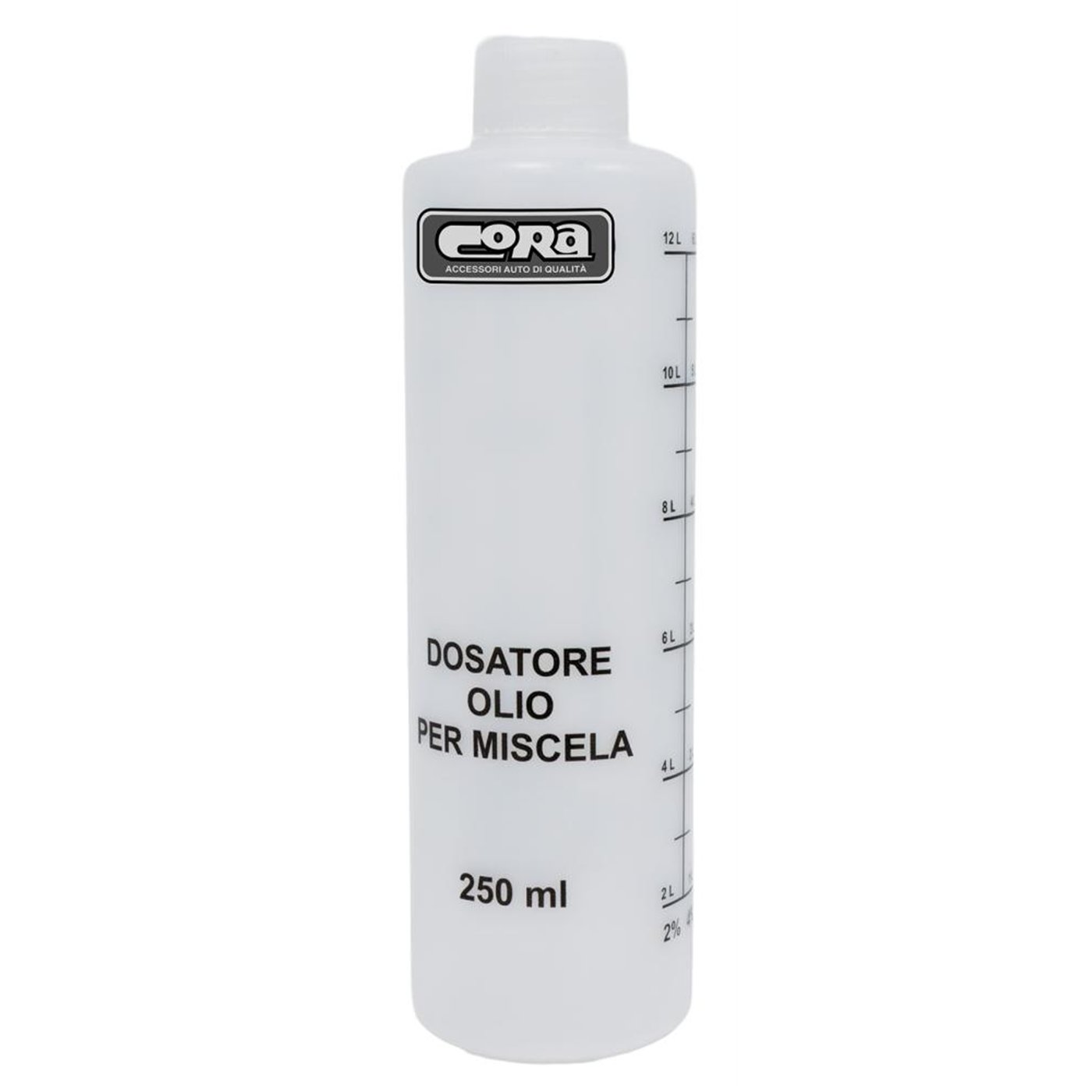DOSATORE OLIO PER MISCELA 250 ML 2% 2,5% 3%