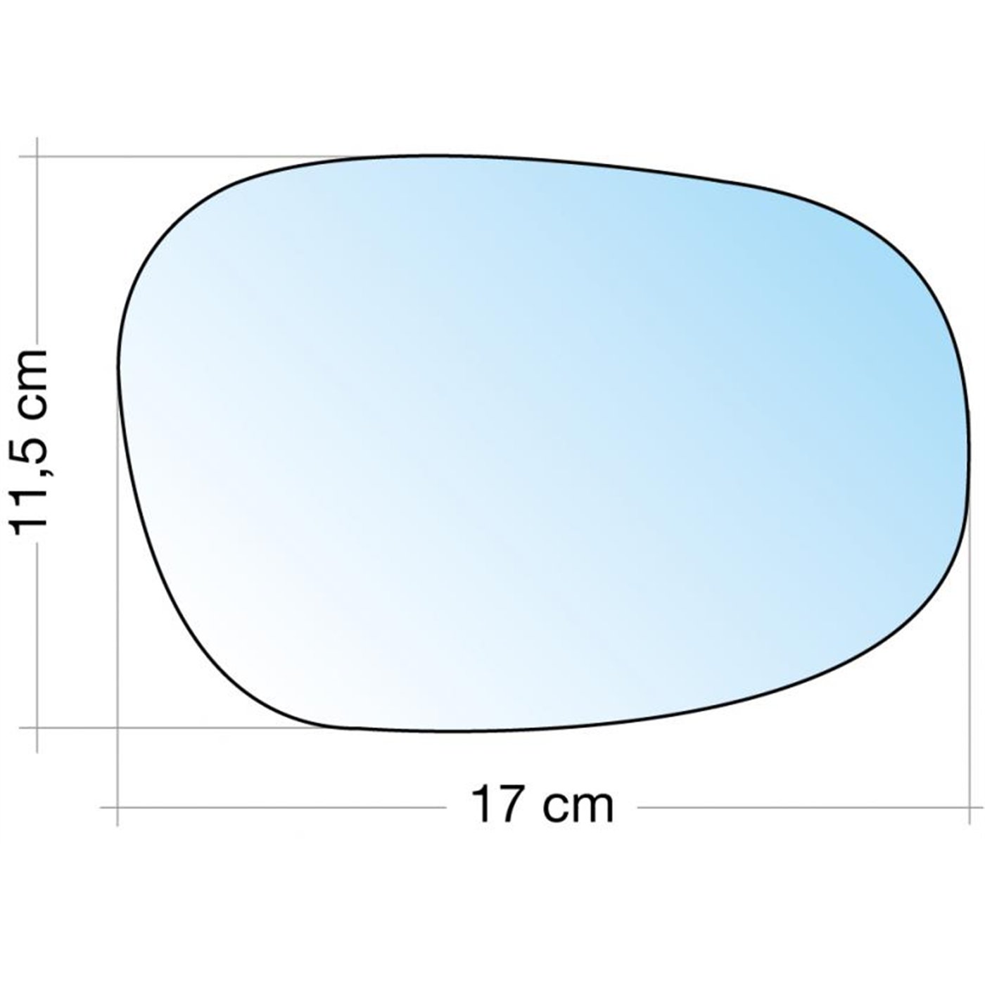 SPECCHIO C/PIASTRA DX CROM. ASF. TERM. BMW SERIE 1/SERIE 3 (E90) 10˃12