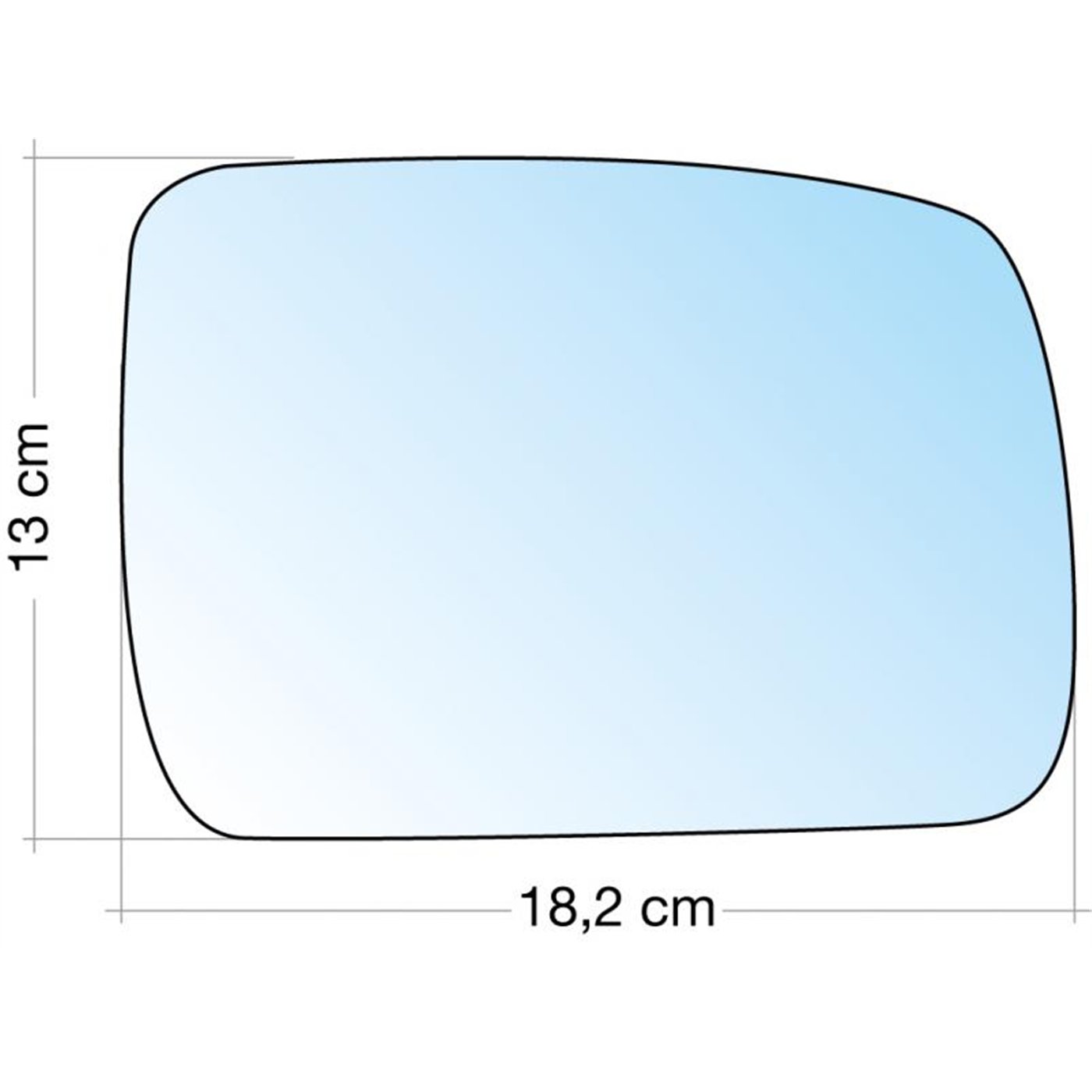 SPECCHIO C/PIAS. DX CROM ASF FREELANDER II 06˃10