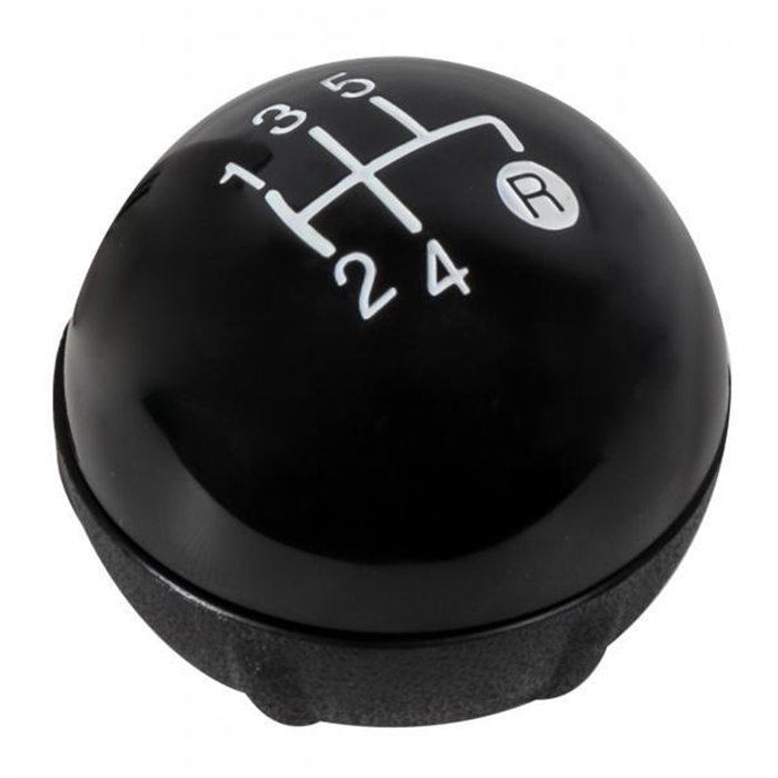 Pomello cambio 5 velocità FIAT 500 07˃ nero